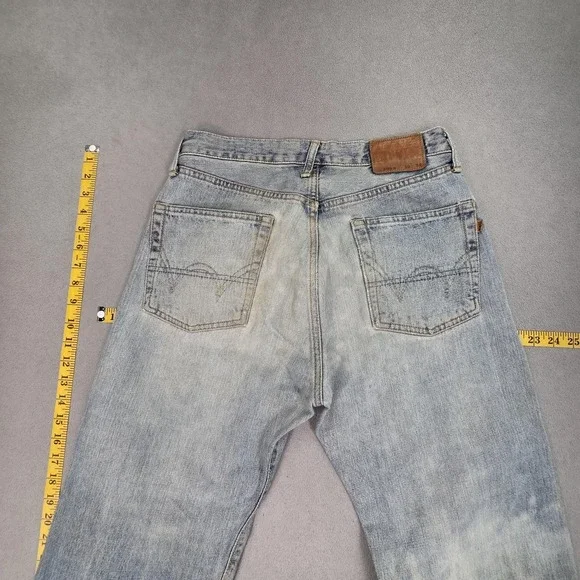 Edwin Jeans Mens Selvedge 505X Light Blue Straight Selvedge Japan Fits 28x28